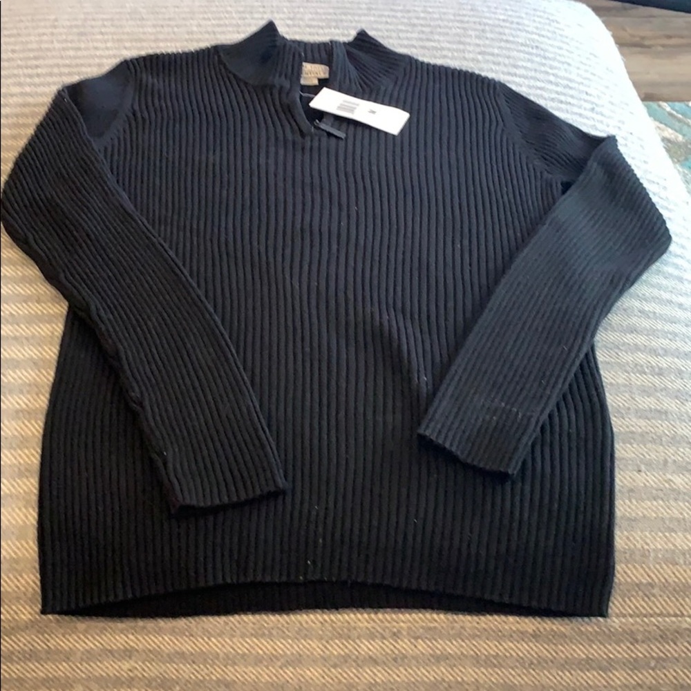 Carolyn Taylor 1/4 Zip Mock Turtleneck